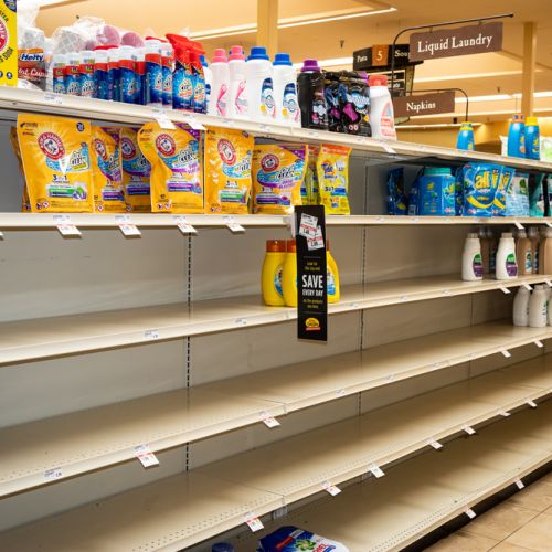 Nieuws - Lege schappen